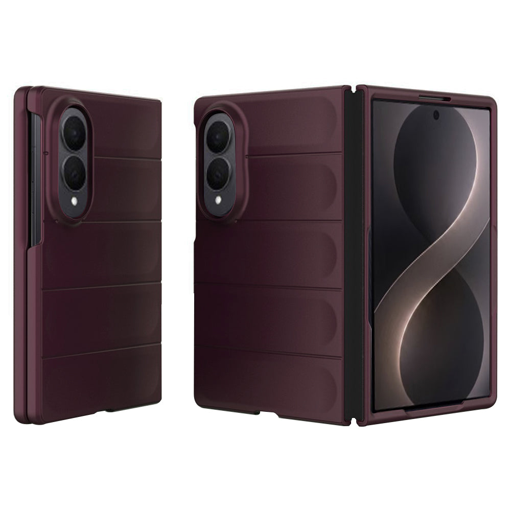 Capa para Samsung Galaxy Z Fold8 F976, Techsuit, Magic Shield, Vinho