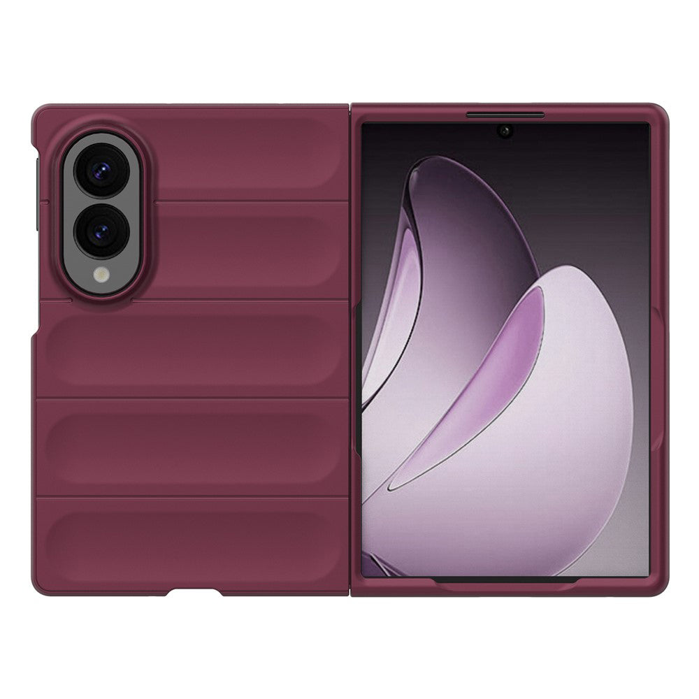 Capa para Samsung Galaxy Z Fold8 F976, Techsuit, Magic Shield, Vinho