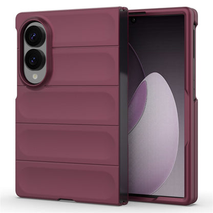 Capa para Samsung Galaxy Z Fold8 F976, Techsuit, Magic Shield, Vinho