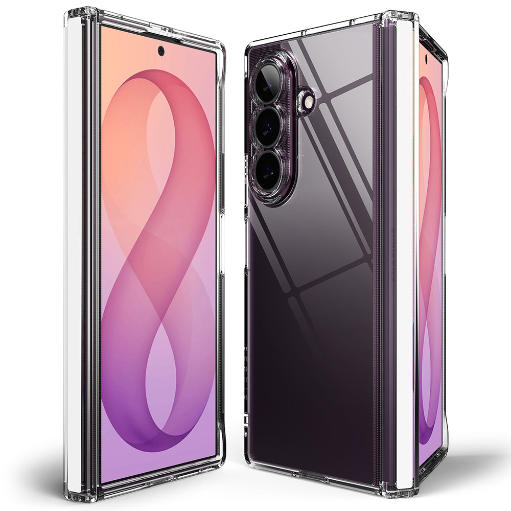 Capa para Samsung Galaxy Z Fold8 Ultra F976, Ringke, Fusion Flap, Transparente