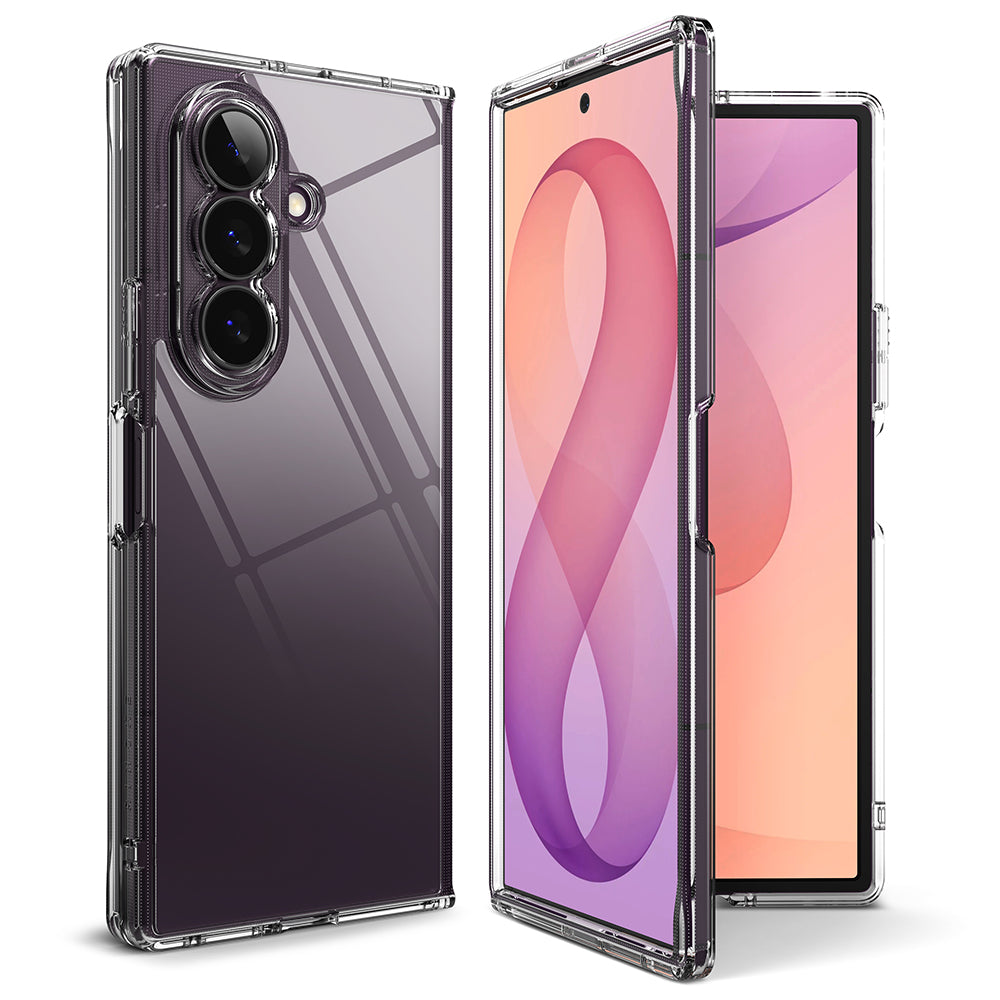 Capa para Samsung Galaxy Z Fold8 Ultra F976, Ringke, Fusion, Transparente
