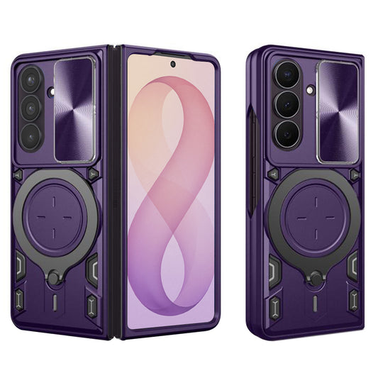 Capa para Samsung Galaxy Z Fold8 Ultra F976 / Z Fold7 F966, Techsuit, CamGuard Pro, Roxo