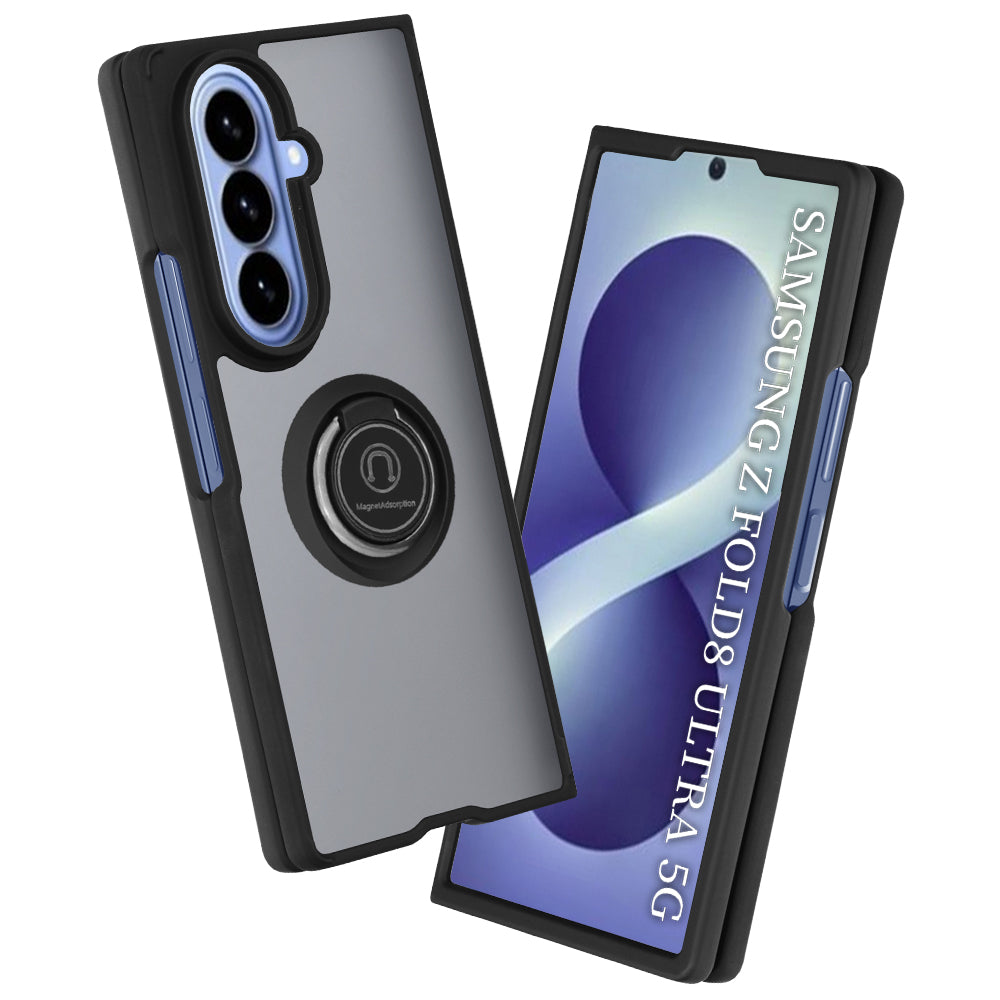 Case for Samsung Galaxy Z Fold8 Ultra F971, Techsuit, Glinth, Black