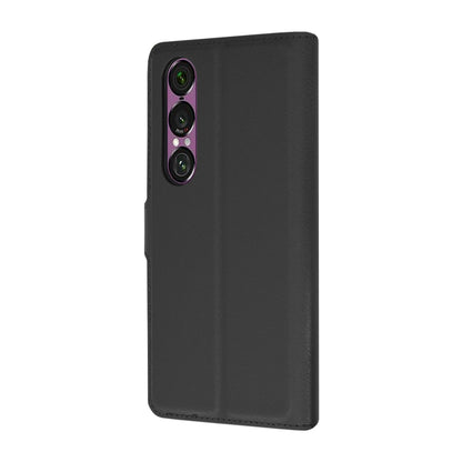 Capa para Sony Xperia 1 VI, Techsuit, Leather Folio, Preta