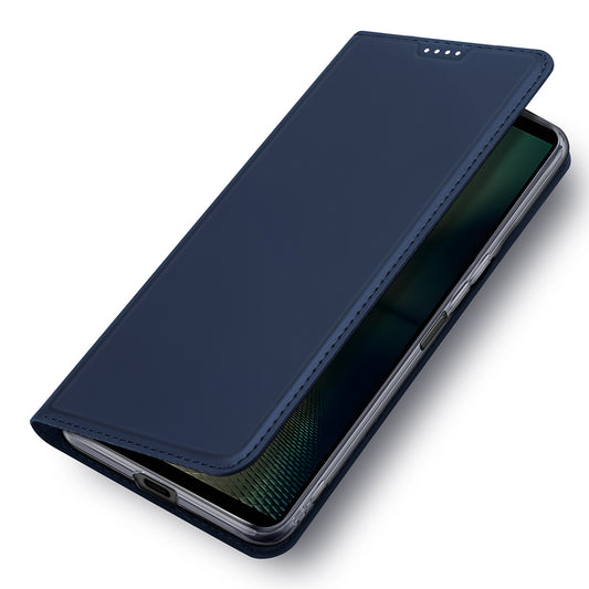Capa para Sony Xperia 1 VII, DUX DUCIS, Skin Pro, Preta