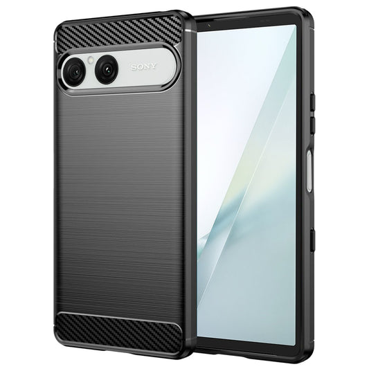 Capa para Sony Xperia 10 VIII, Techsuit, Carbono, Preta