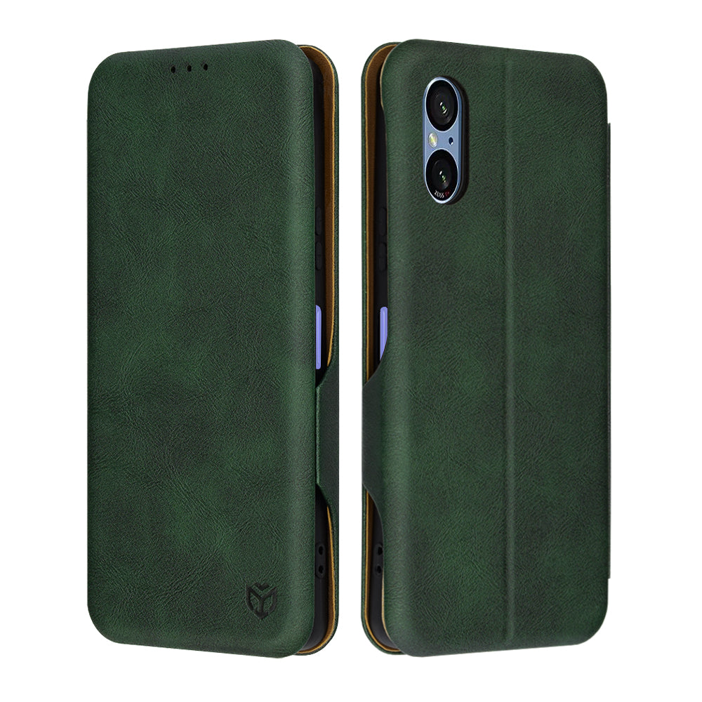 Capa para Sony Xperia 5 VI, Techsuit, Safe Wallet Plus, Verde