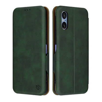 Capa para Sony Xperia 5 VI, Techsuit, Safe Wallet Plus, Verde