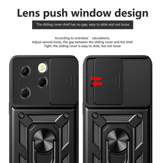 Case for Tecno Spark 20 Pro / Infinix Hot 40 / Hot 40 Pro, Techsuit, CamShield, Blue