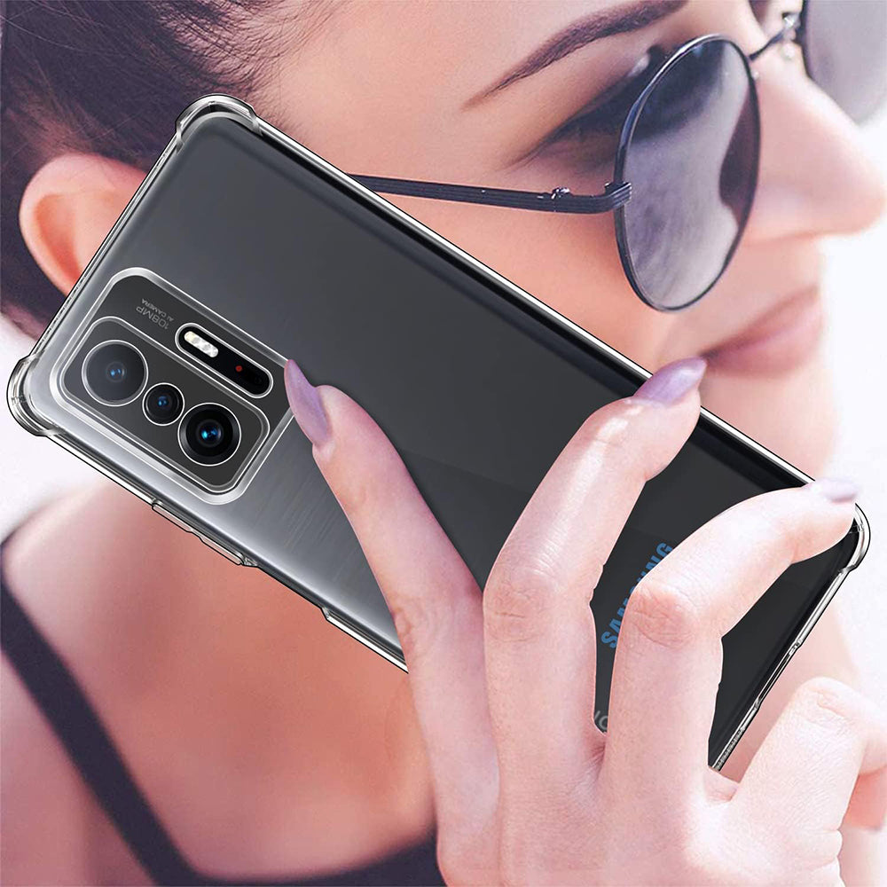 Capa para Xiaomi 11T / 11T Pro, Techsuit, Shockproof Clear, Transparente