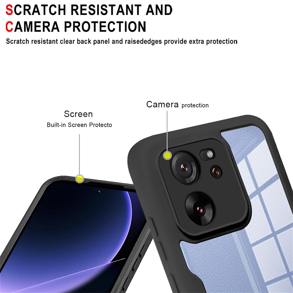 Capa para Xiaomi 13T Pro / 13T, Techsuit, ColorVerse 360, Preta