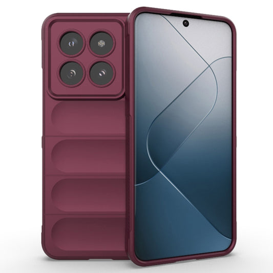 Capa para Xiaomi 14 Pro, Techsuit, Magic Shield, Vinho