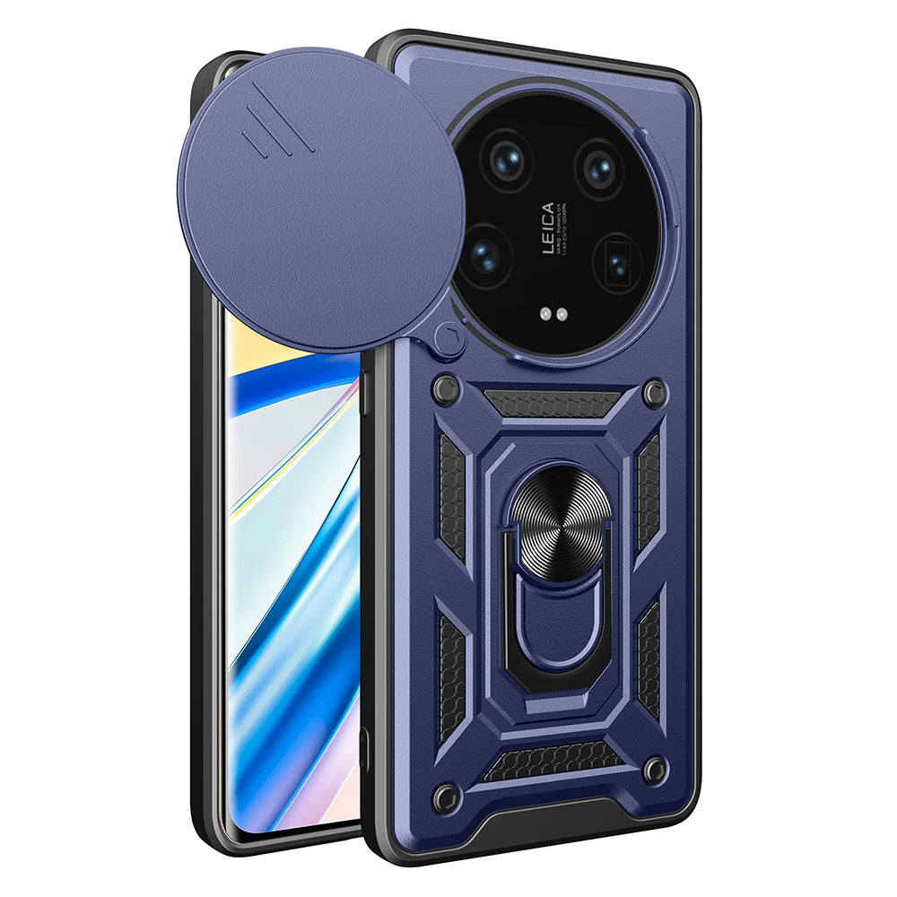 Capa para Xiaomi 14 Ultra, Techsuit, CamShield, Azul
