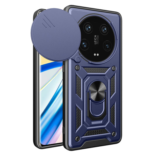 Capa para Xiaomi 14 Ultra, Techsuit, CamShield, Azul