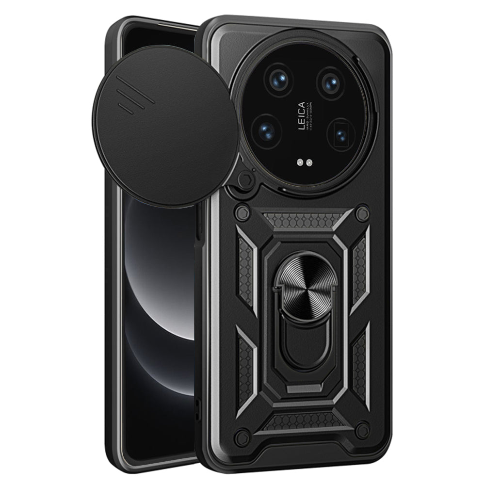 Capa para Xiaomi 14 Ultra, Techsuit, CamShield, Preta