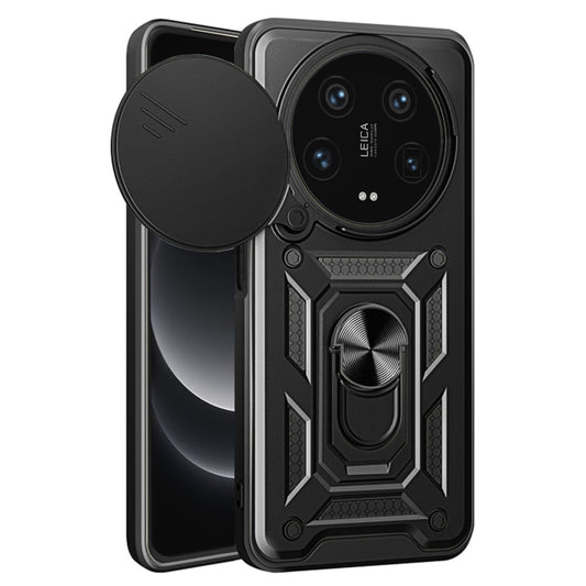 Capa para Xiaomi 14 Ultra, Techsuit, CamShield, Preta