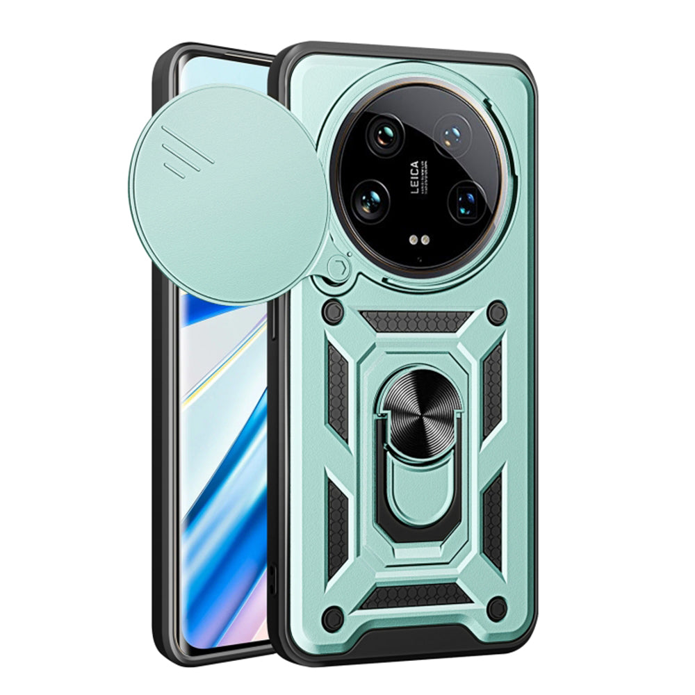 Capa para Xiaomi 14 Ultra, Techsuit, CamShield, Verde
