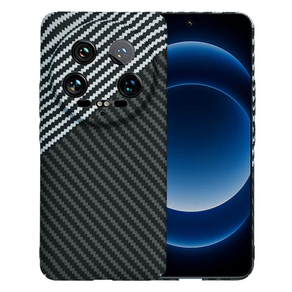 Capa para Xiaomi 14 Ultra, Techsuit, Carbonite FiberShell, Preto Cinzento
