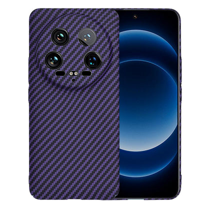 Capa para Xiaomi 14 Ultra, Techsuit, Carbonite FiberShell, Roxo