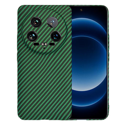Capa para Xiaomi 14 Ultra, Techsuit, Carbonite FiberShell, Verde