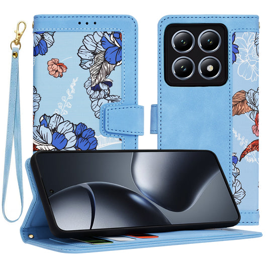 Capa para Xiaomi 14T Pro, Techsuit, FlipCraft, Azul