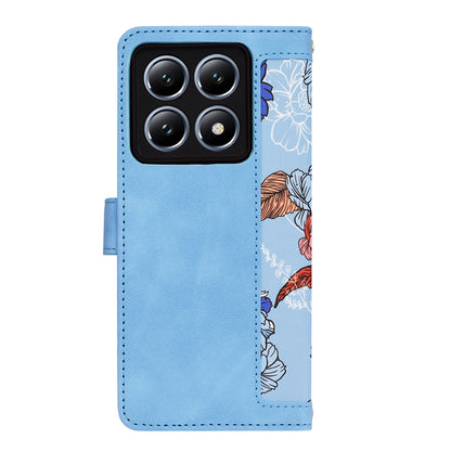 Capa para Xiaomi 14T Pro, Techsuit, FlipCraft, Azul