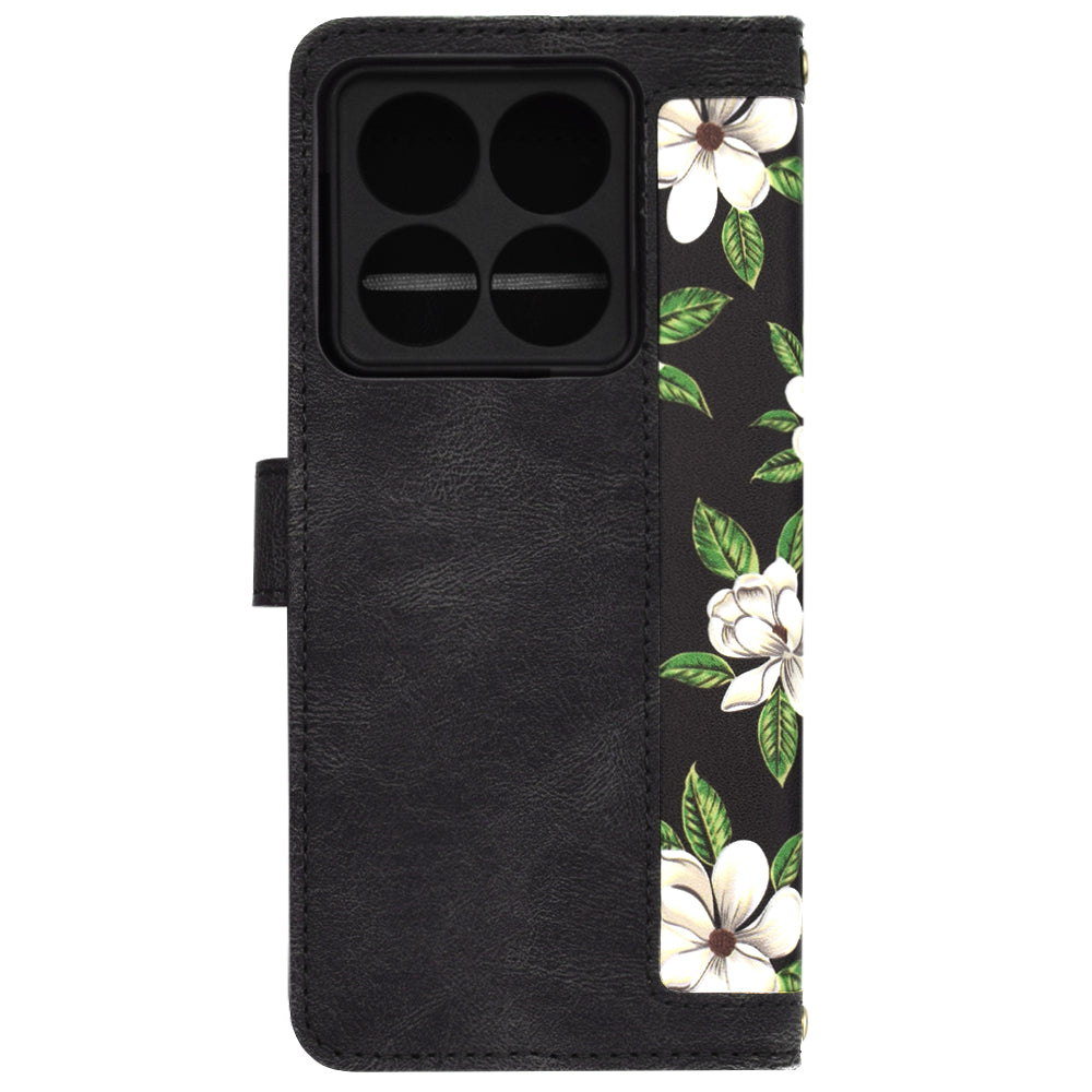 Capa para Xiaomi 14T Pro, Techsuit, FlipCraft, Preta
