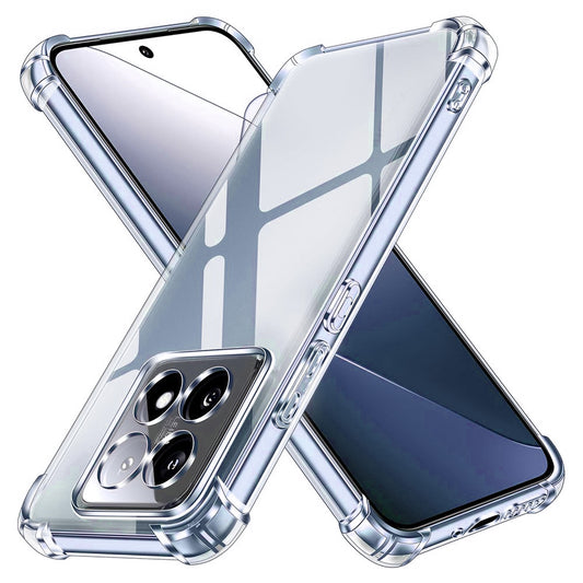 Capa para Xiaomi 14T Pro, Techsuit, Shockproof Clear, Transparente