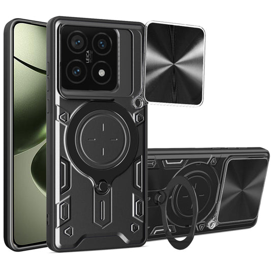 Capa para Xiaomi 14T, Techsuit, CamGuard Pro, Preta