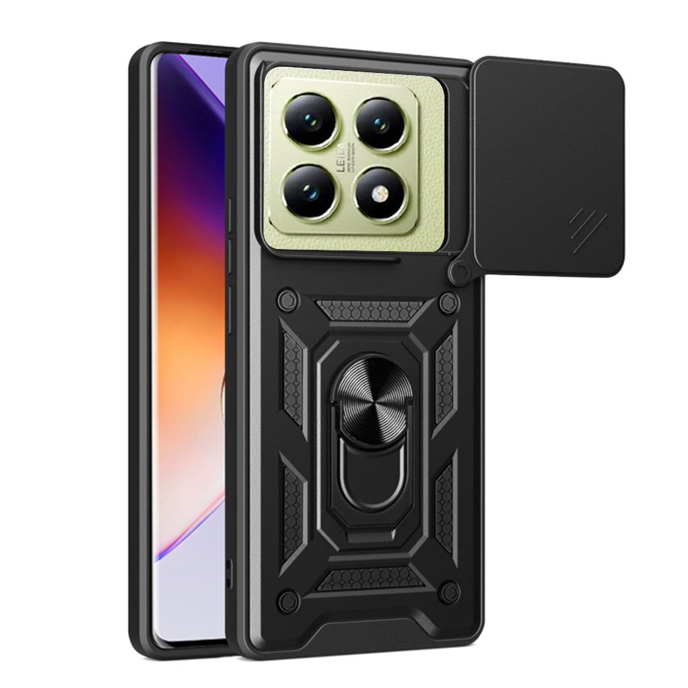 Capa para Xiaomi 14T, Techsuit, CamShield, Preta