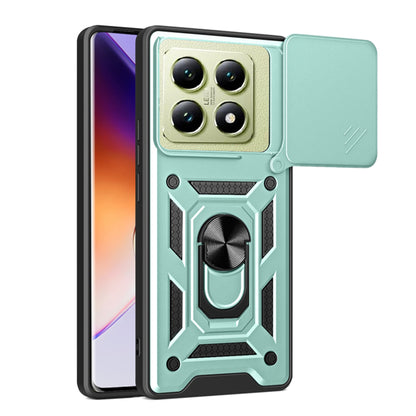 Capa para Xiaomi 14T, Techsuit, CamShield, Verde