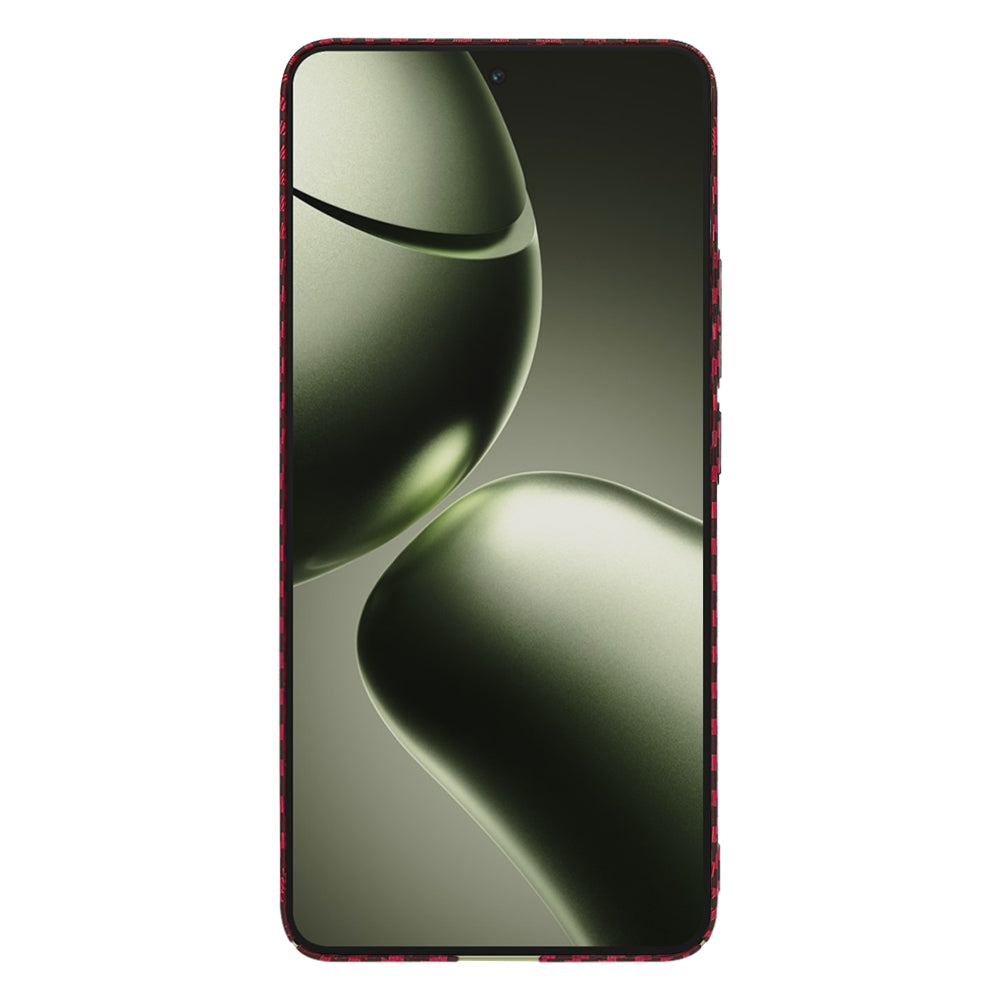 Capa para Xiaomi 14T, Techsuit, Carbonite FiberShell, Vermelha