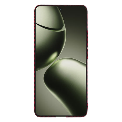 Capa para Xiaomi 14T, Techsuit, Carbonite FiberShell, Vermelha