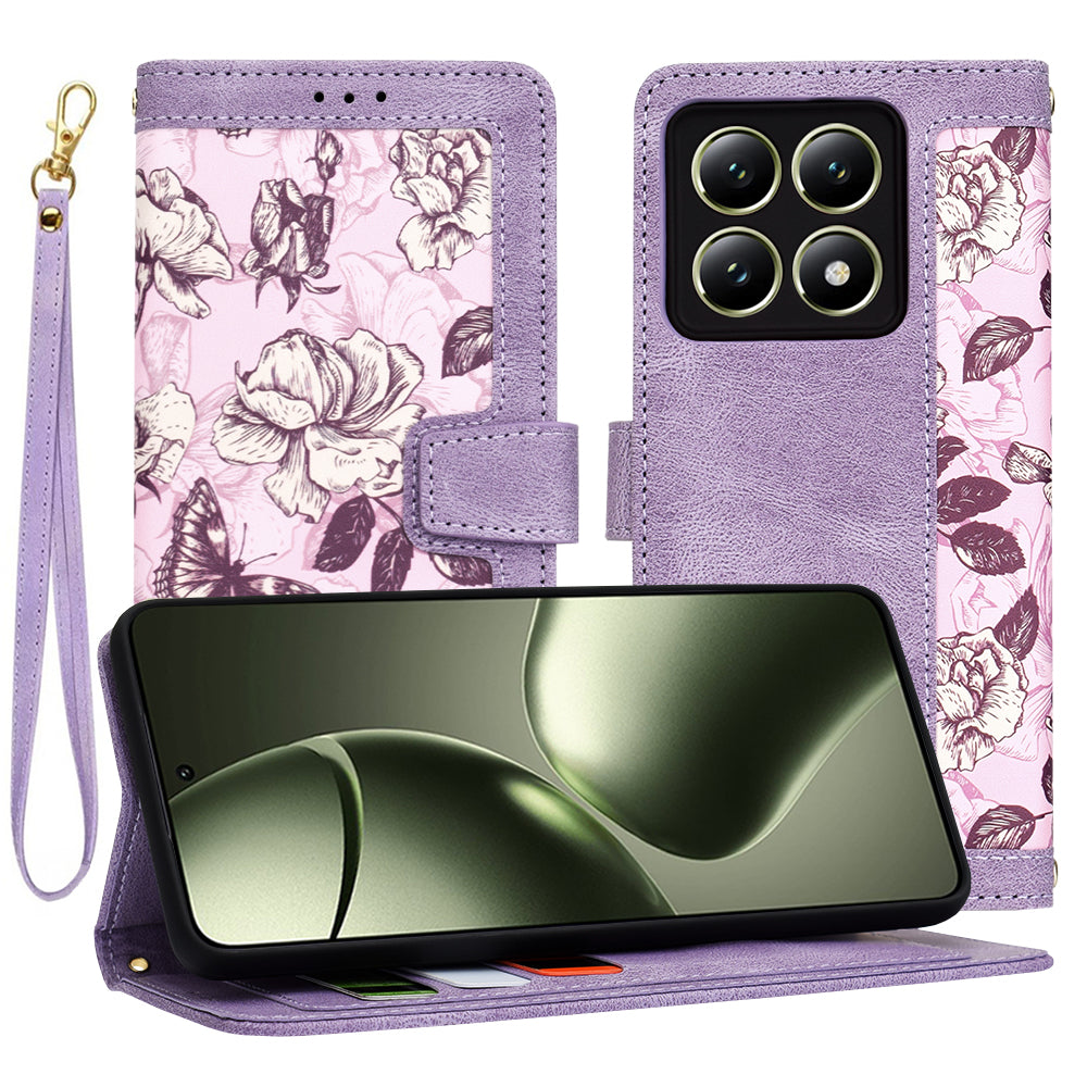 Capa para Xiaomi 14T, Techsuit, FlipCraft, Roxo
