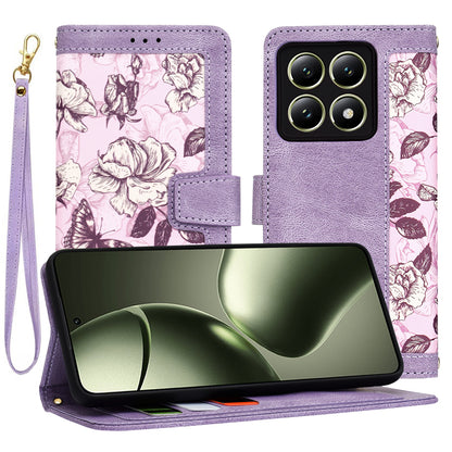 Capa para Xiaomi 14T, Techsuit, FlipCraft, Roxo