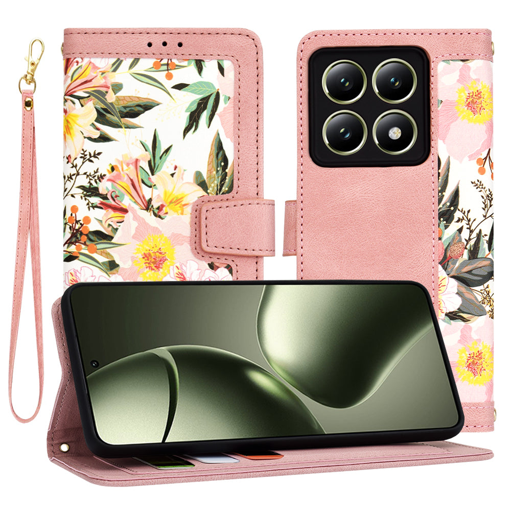 Capa para Xiaomi 14T, Techsuit, FlipCraft, Rosa