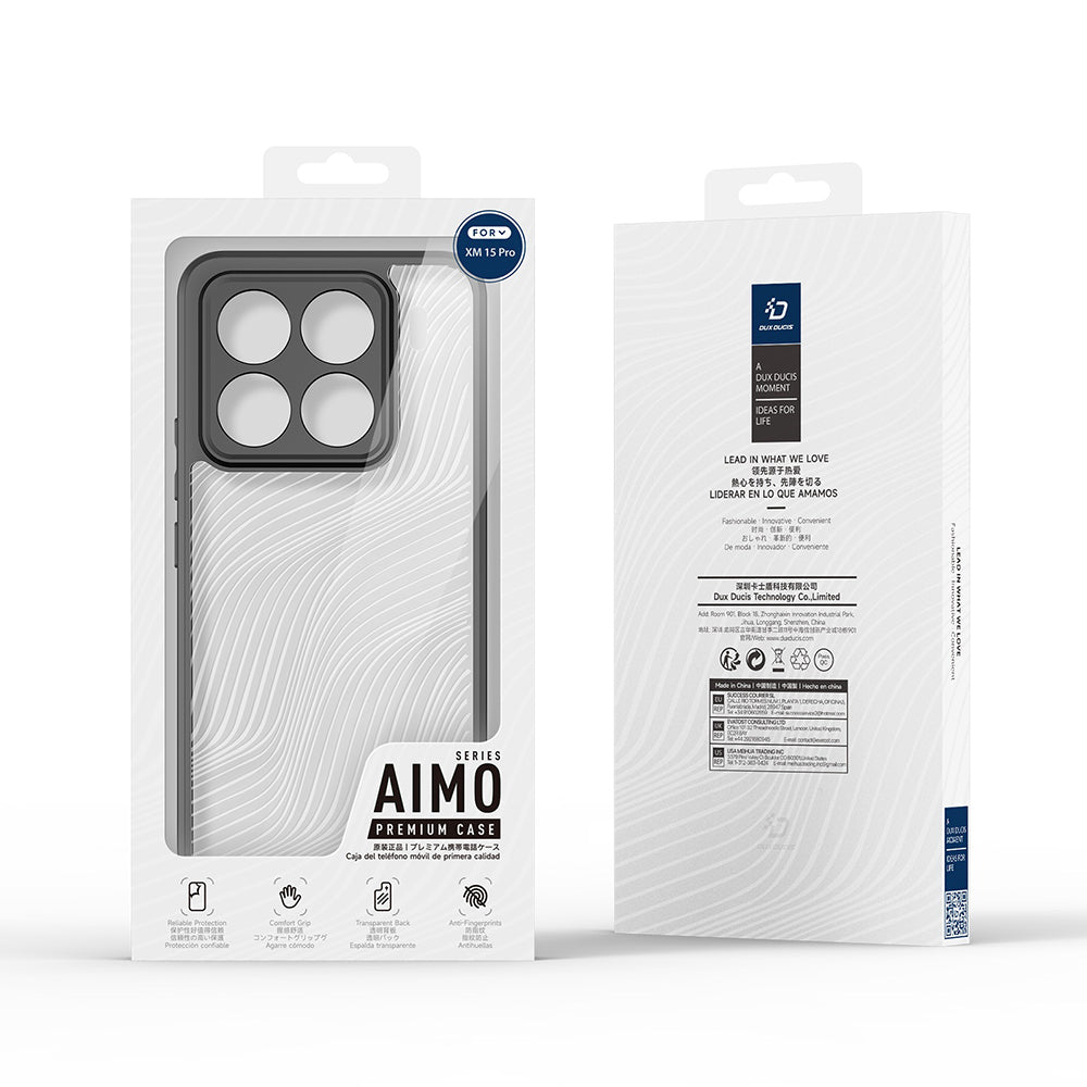 Case for Xiaomi 15 Pro, DUX DUCIS, Aimo, Black