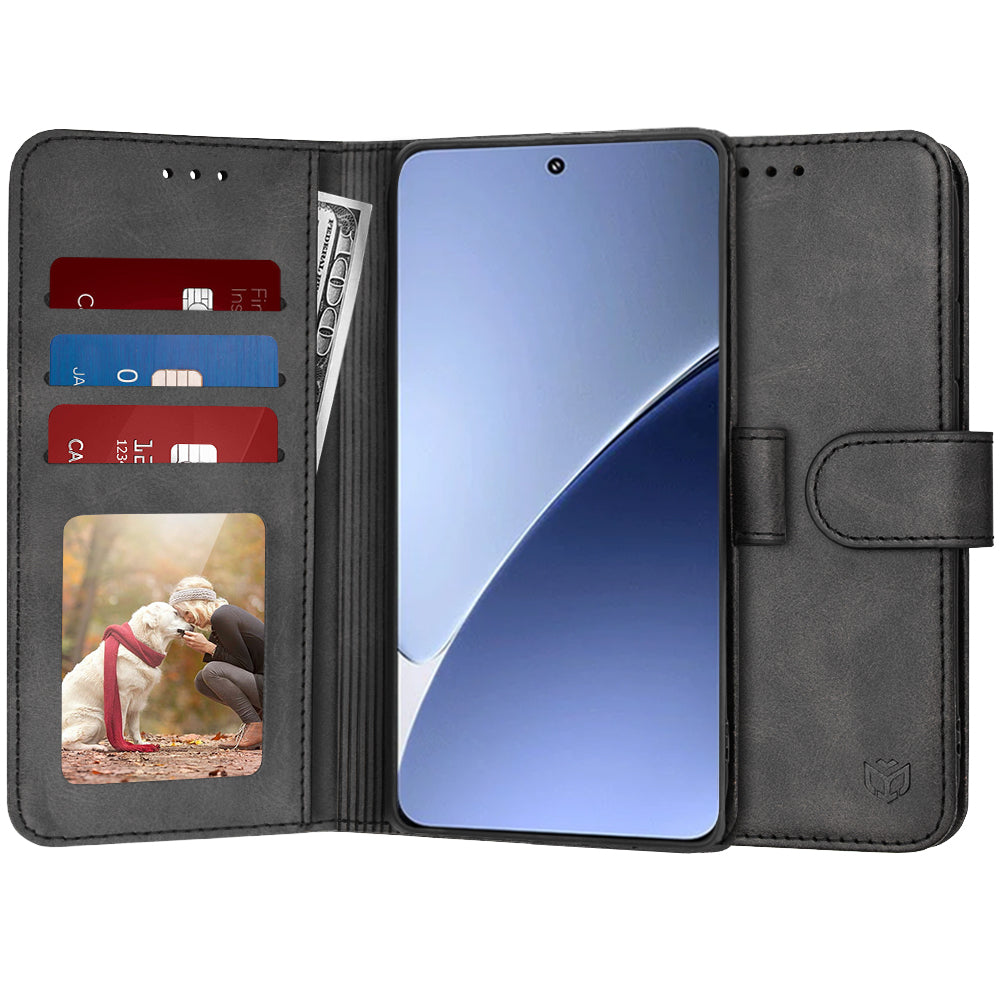 Capa para Xiaomi 15 Pro, Techsuit, Diary Book, Preta