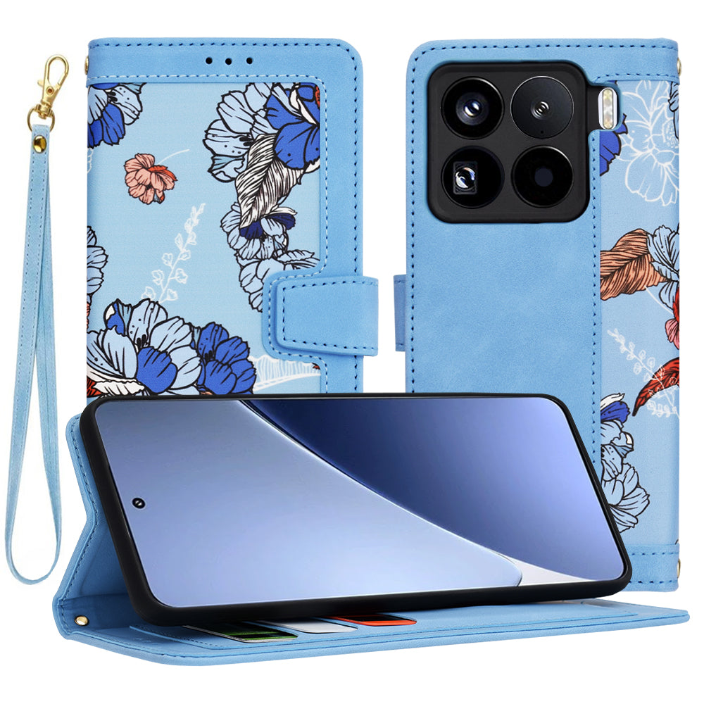 Capa para Xiaomi 15 Pro, Techsuit, FlipCraft, Azul
