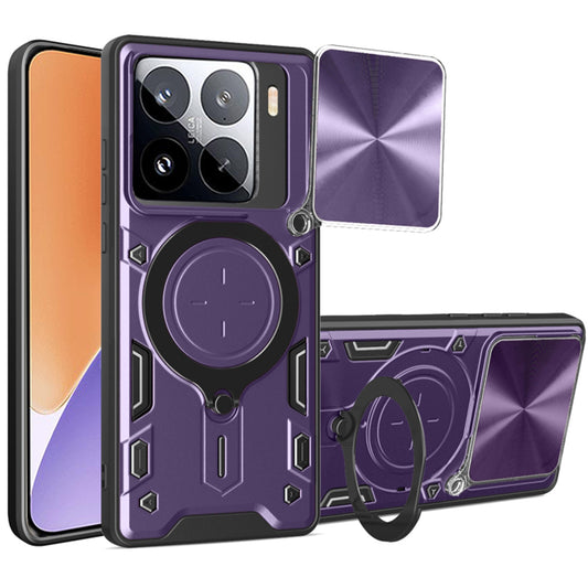 Capa para Xiaomi 15, Techsuit, CamGuard Pro, Roxo