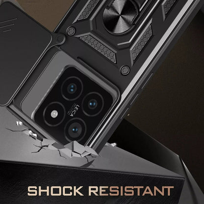 Capa para Xiaomi 15, Techsuit, CamShield, Preta