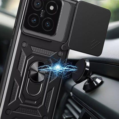 Capa para Xiaomi 15, Techsuit, CamShield, Preta