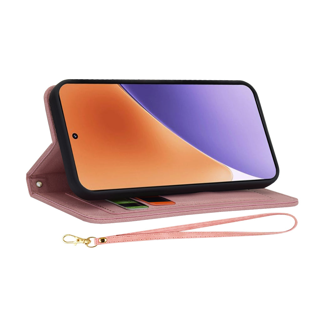 Capa para Xiaomi 15, Techsuit, FlipCraft, Rosa