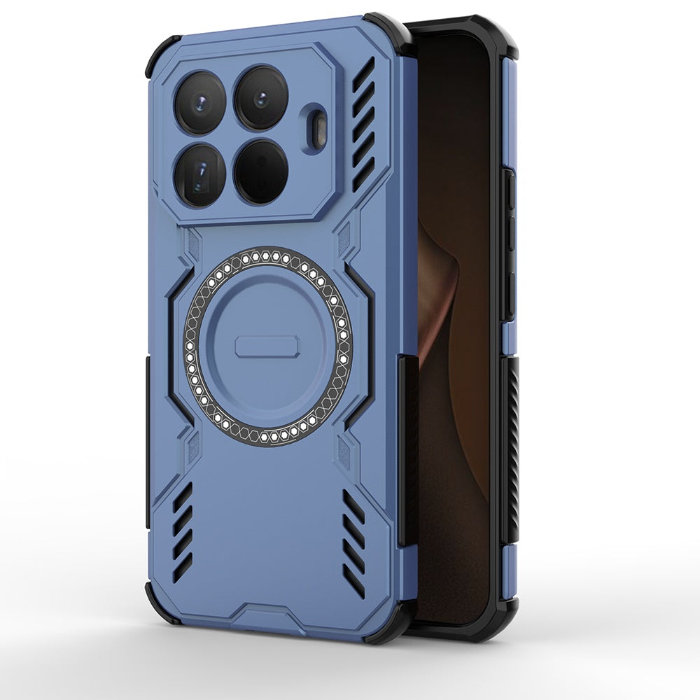 Capa MagSafe para Xiaomi 15T Pro, Techsuit, ArmorMag, Azul