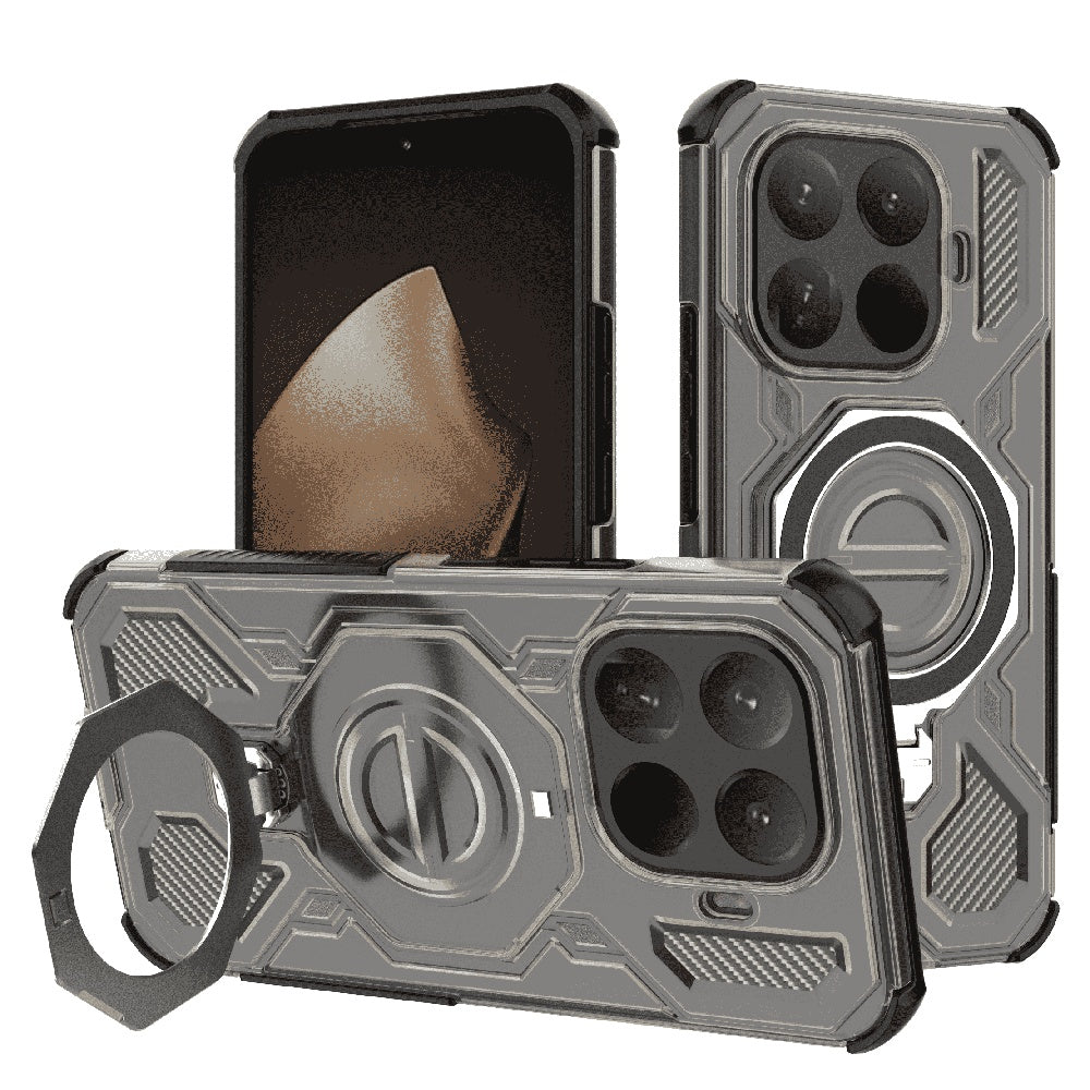 Capa para Xiaomi 15T Pro, Techsuit, Carbon Shield Pro, Preto Claro