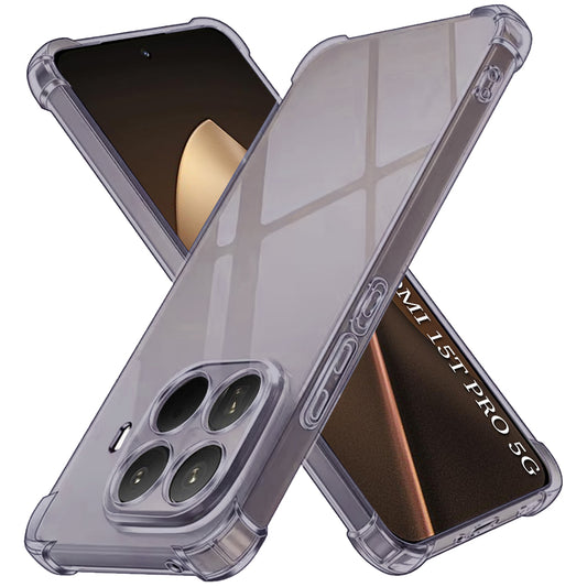 Capa para Xiaomi 15T Pro, Techsuit, Shockproof Clear, Preta