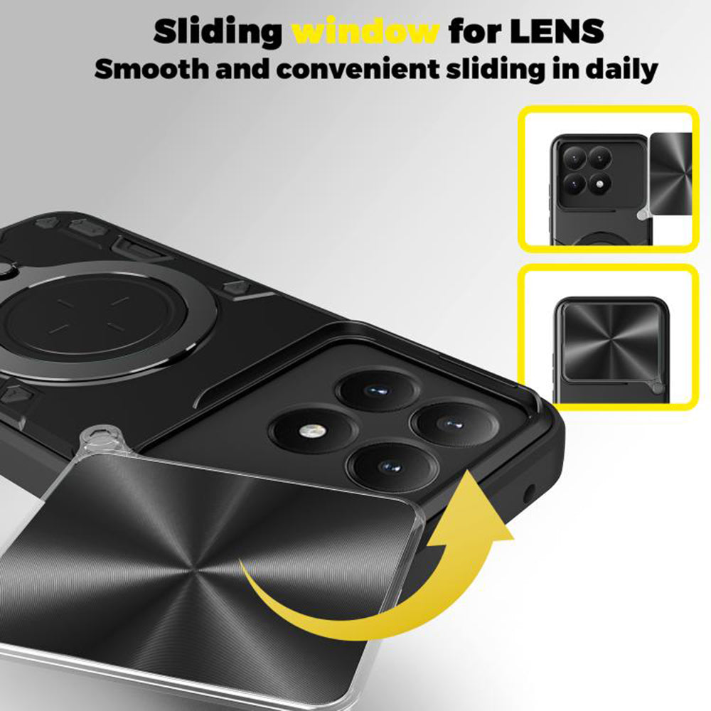 Capa para Xiaomi 15T, Techsuit, CamGuard Pro, Vermelha