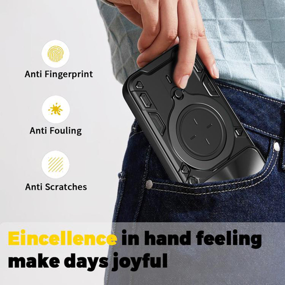 Capa para Xiaomi 15T, Techsuit, CamGuard Pro, Vermelha