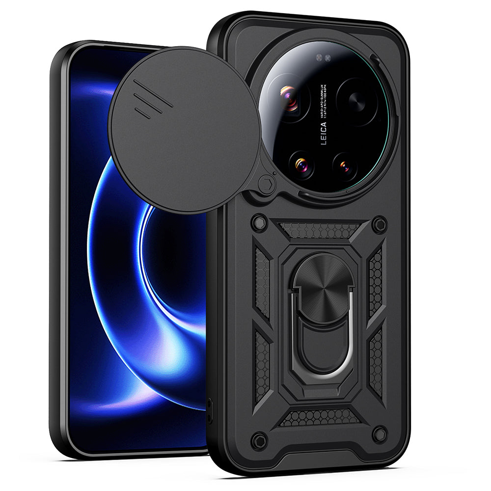Capa para Xiaomi 17 Ultra, Techsuit, CamShield, Preta