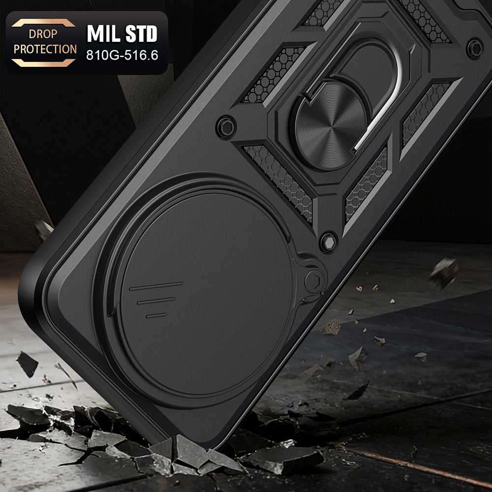 Capa para Xiaomi 17 Ultra, Techsuit, CamShield, Preta